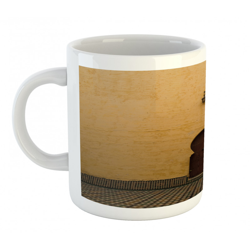 Oriental Design Door Mug