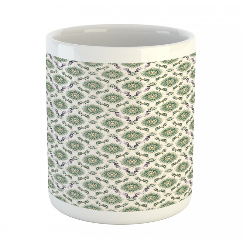 Orient Damask Pattern Mug