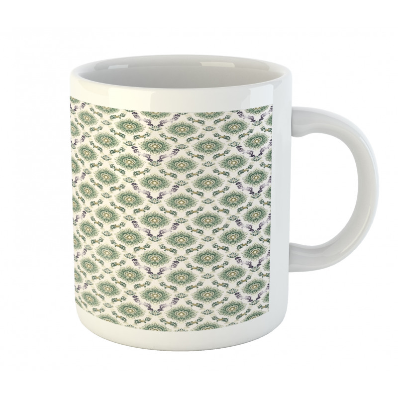 Orient Damask Pattern Mug