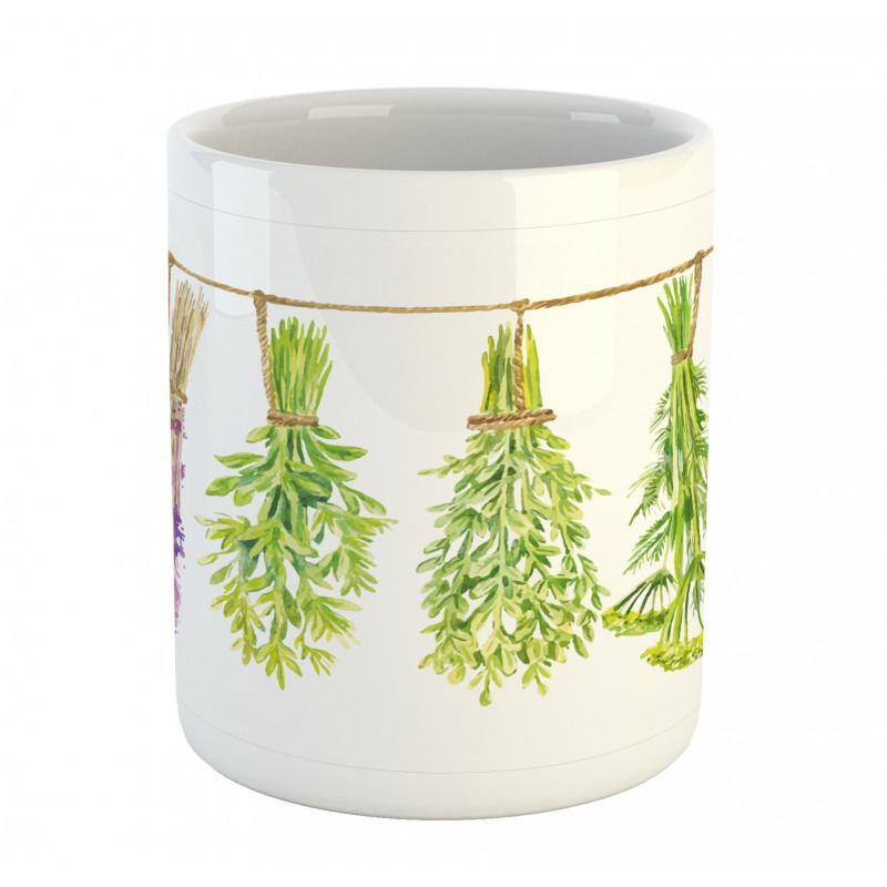 Hanged Beneficial Plants Dry Mug