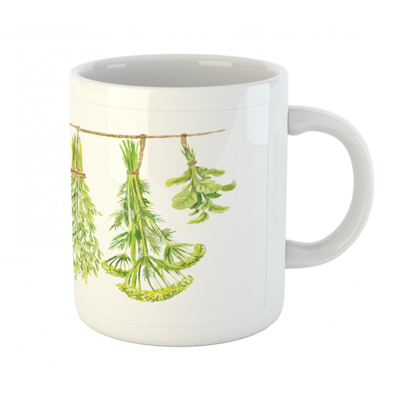 Hanged Beneficial Plants Dry Mug