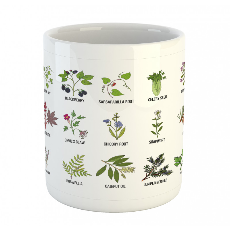 Natural Treatment Infographic Mug