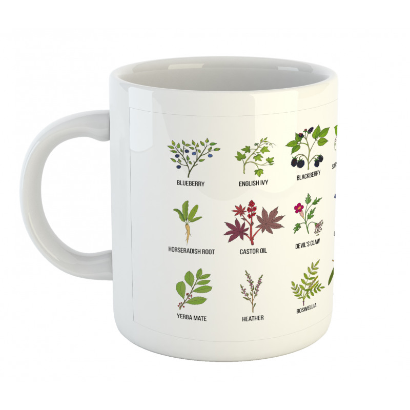 Natural Treatment Infographic Mug