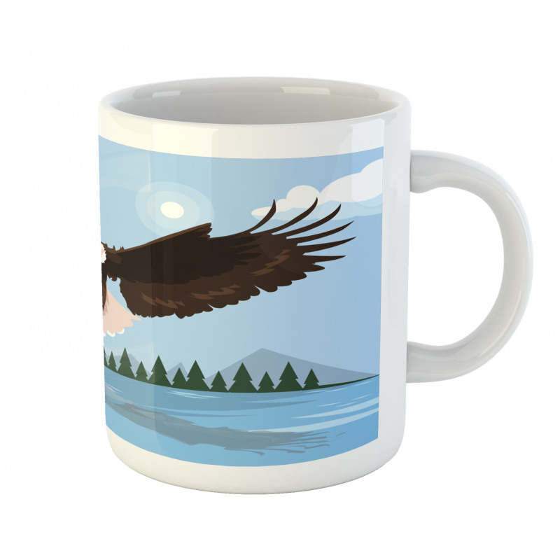 Landscape Illustration Art Mug