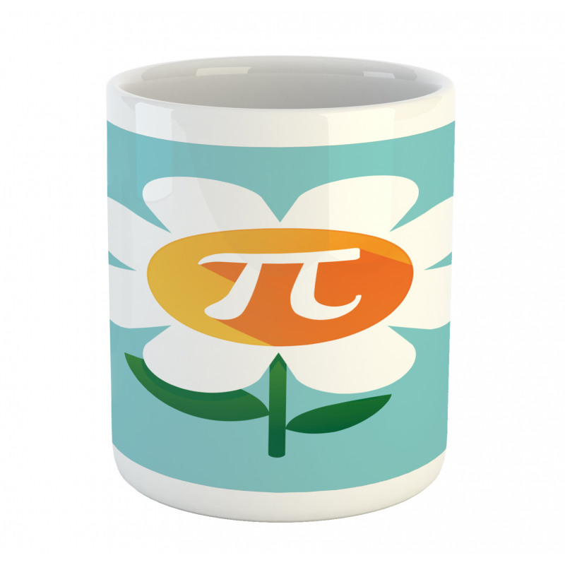 Number on Cartoon Daisy Mug