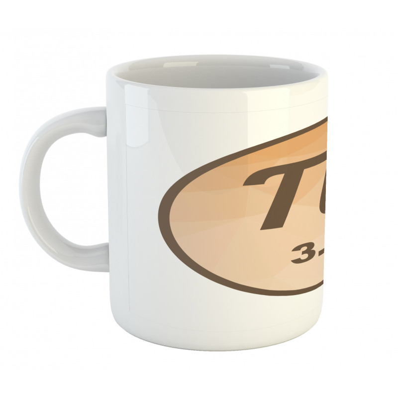 Value Number in Circle Mug