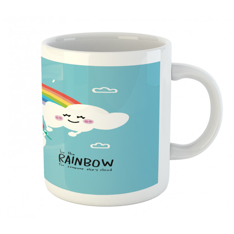 Be Rainbow Someone Saying Mug