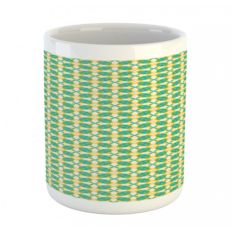 Geometric Repetition Mug