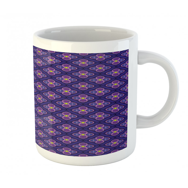 Rhombus with Circle Mug