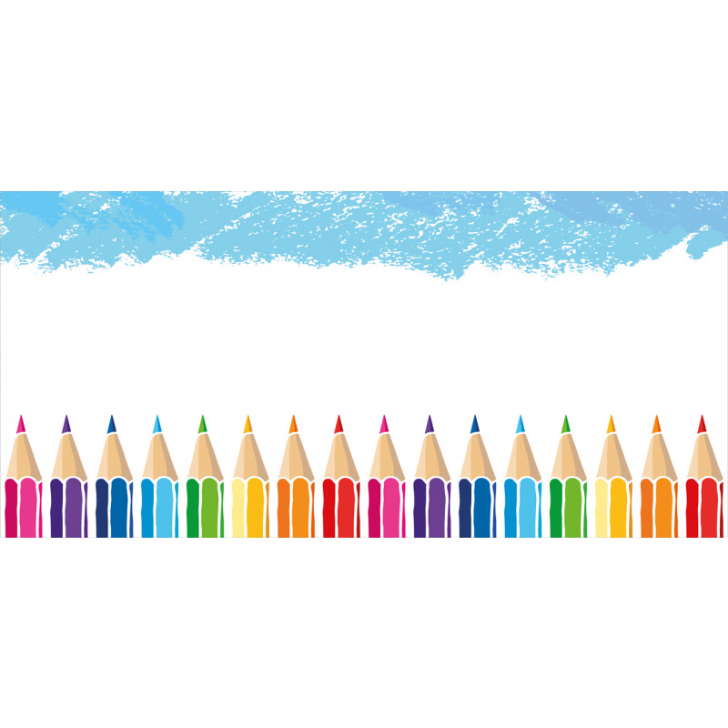 Multicolor Gradient Pencils Mug