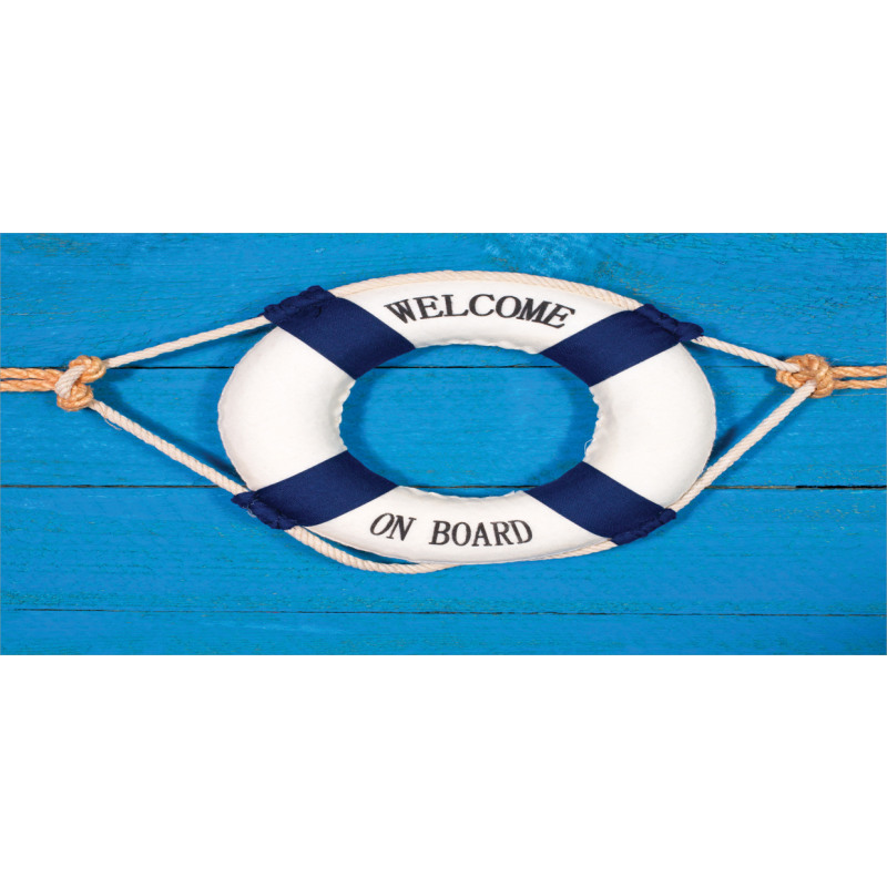 Welcome on Board Sign Mug