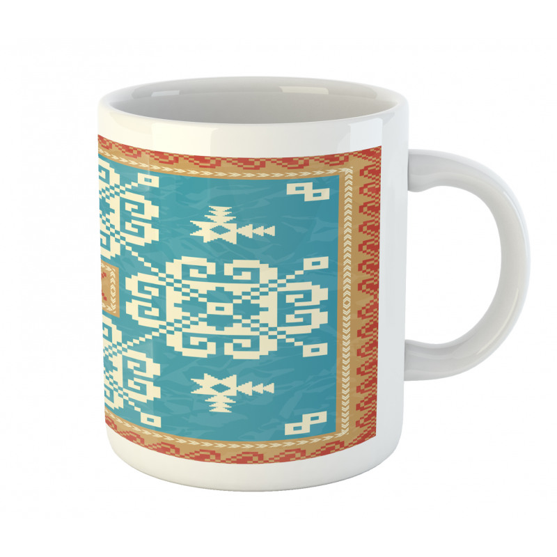 Nordic Style Square Ornament Mug