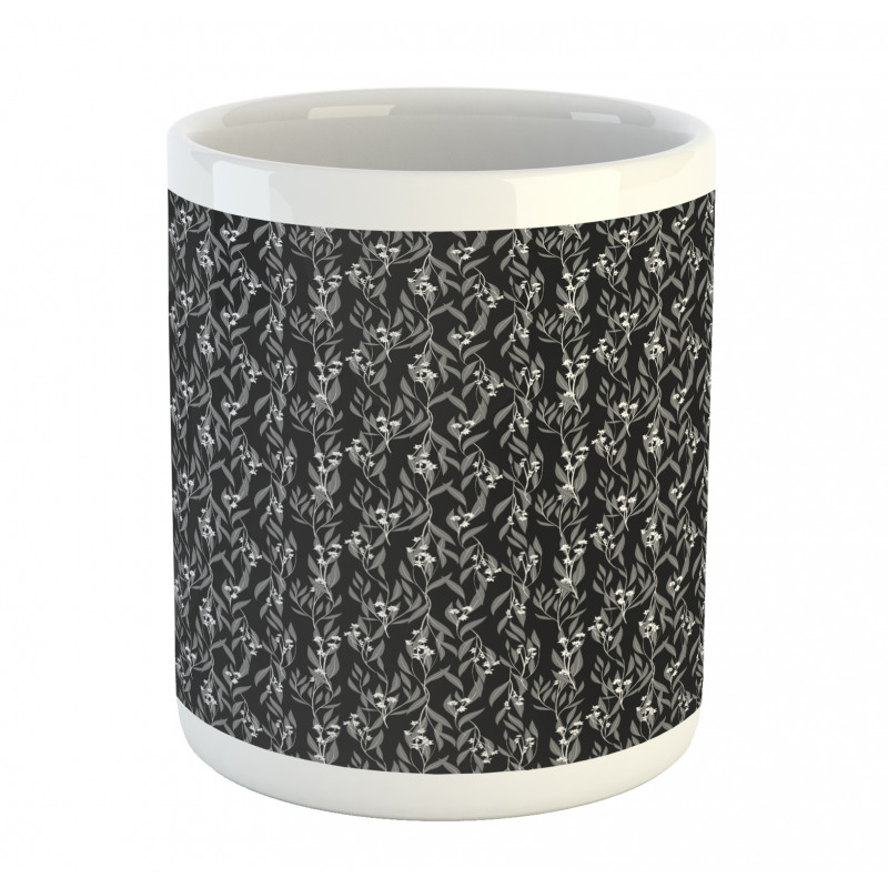 Monotone Garden Artwork Mug