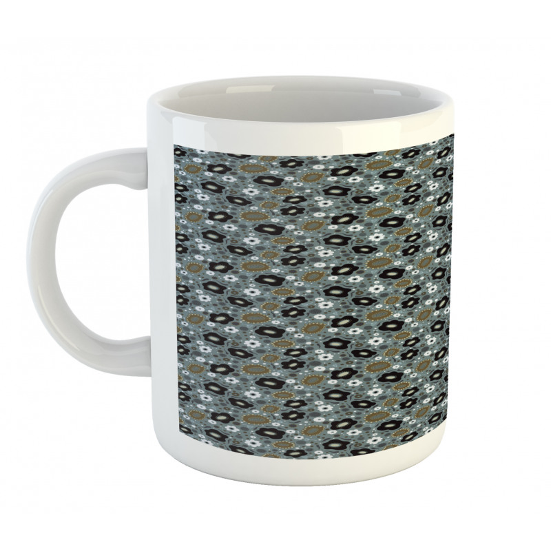 Retro Botanical Elements Mug