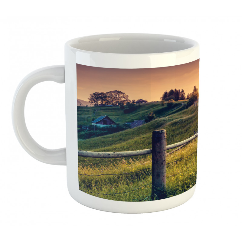 Morning Sunbeams Sky Mug