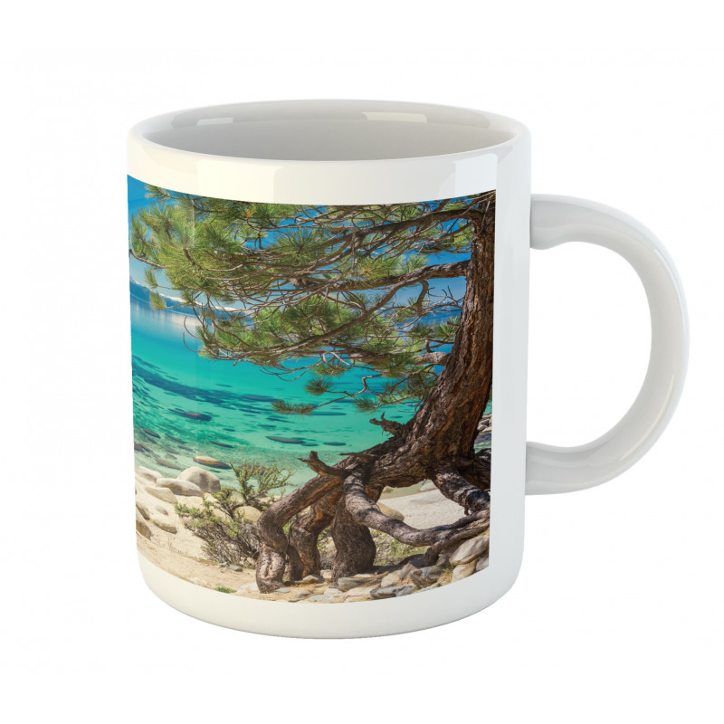 Tahoe Snowy Mountain Mug