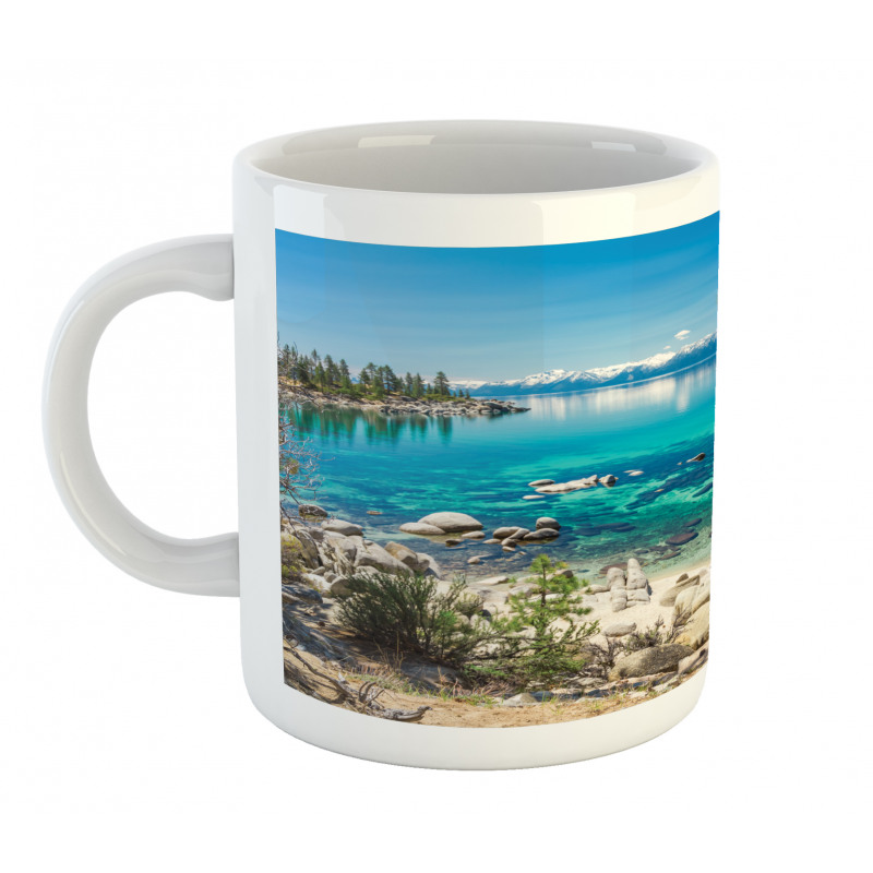 Tahoe Snowy Mountain Mug
