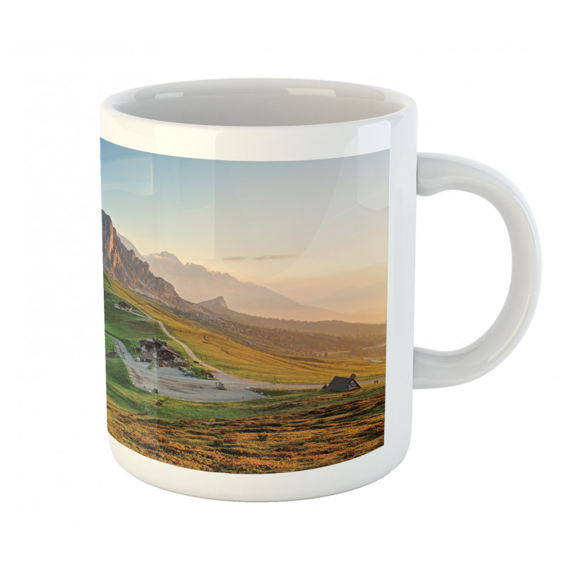 Sunrise at Dolomites Mug