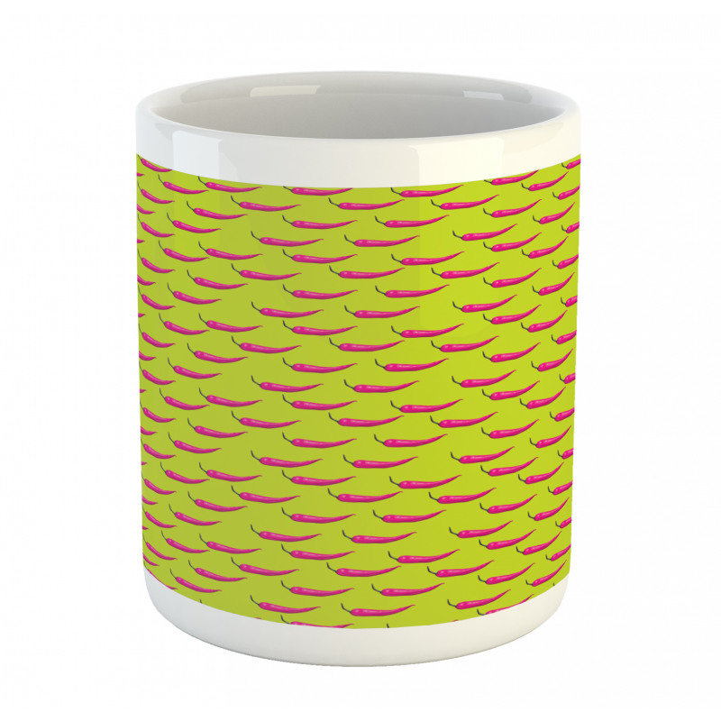 Modern Pop Artwork Chili Mug