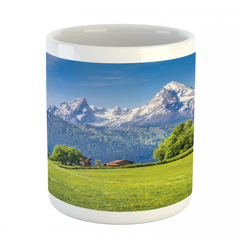 Blooming Flower Foliage Mug