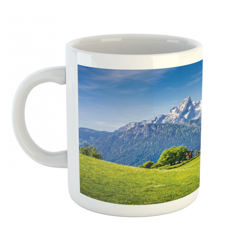 Blooming Flower Foliage Mug