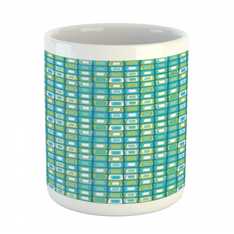 Nested Quirky Rectangles Mug