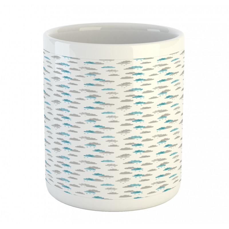 Abstract Raining Modern Sky Mug