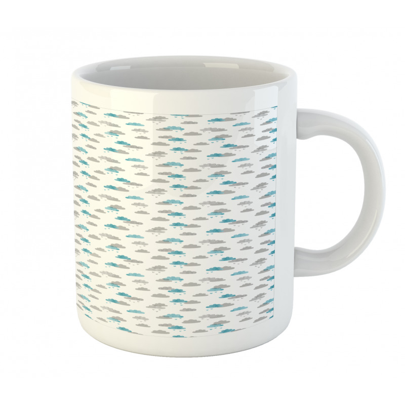 Abstract Raining Modern Sky Mug