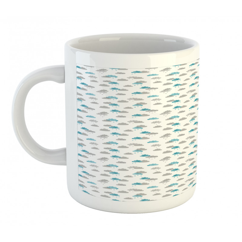 Abstract Raining Modern Sky Mug