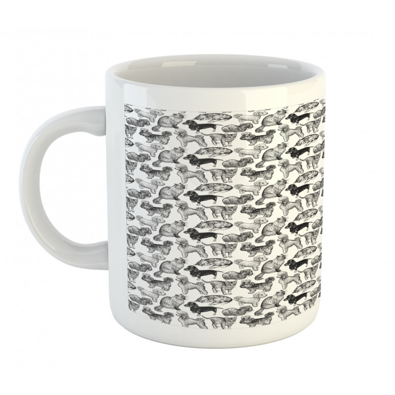 Various Animal Breeds Mug