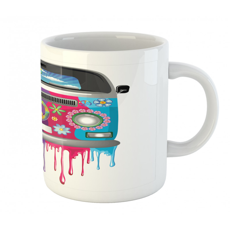 Hippie Van Vacation Mug