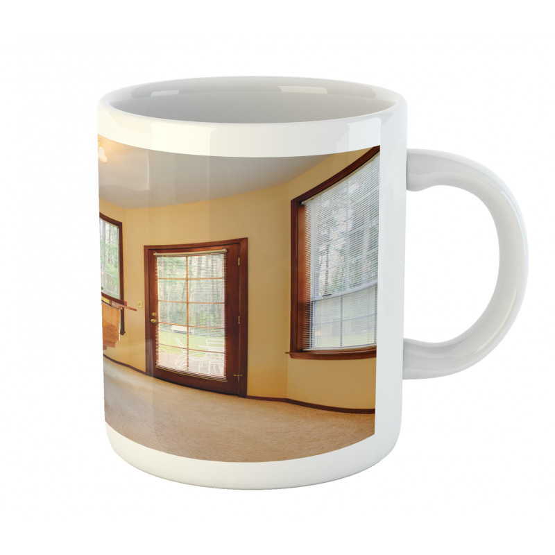 Round Room with Piano Mug