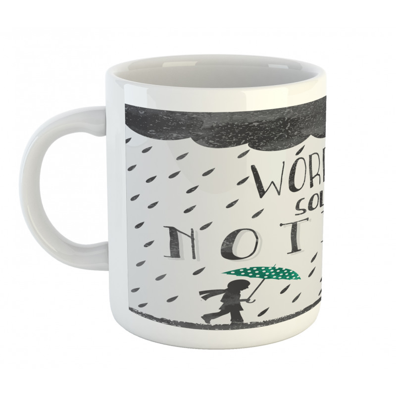 Worrying Solves Nothing Mug