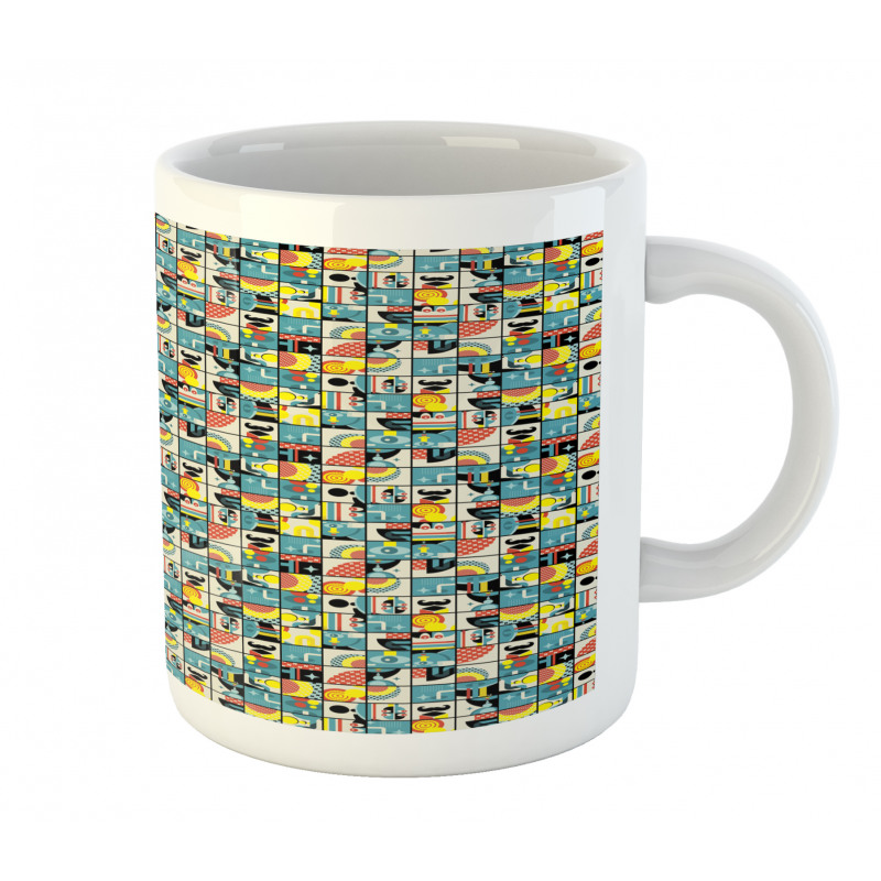 Completing Squares Design Mug