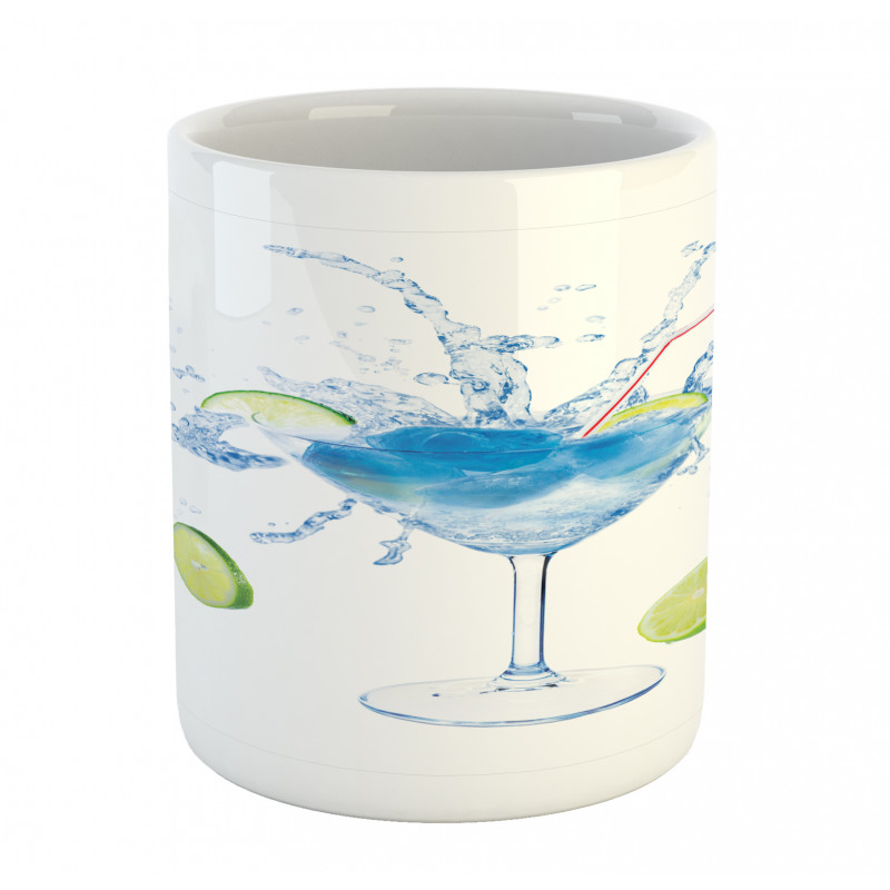 Martini Splashing Lime Mug