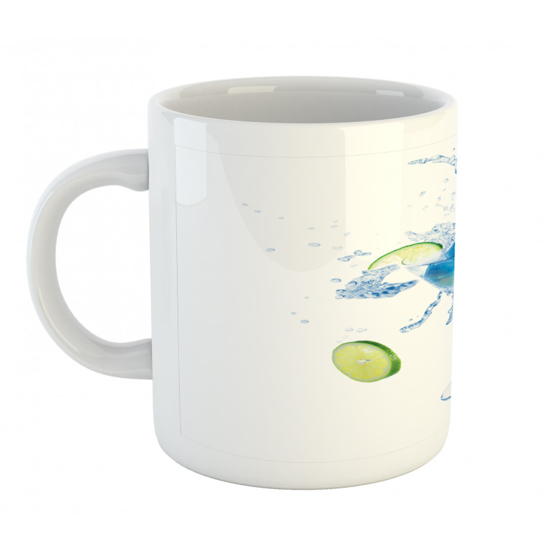 Martini Splashing Lime Mug