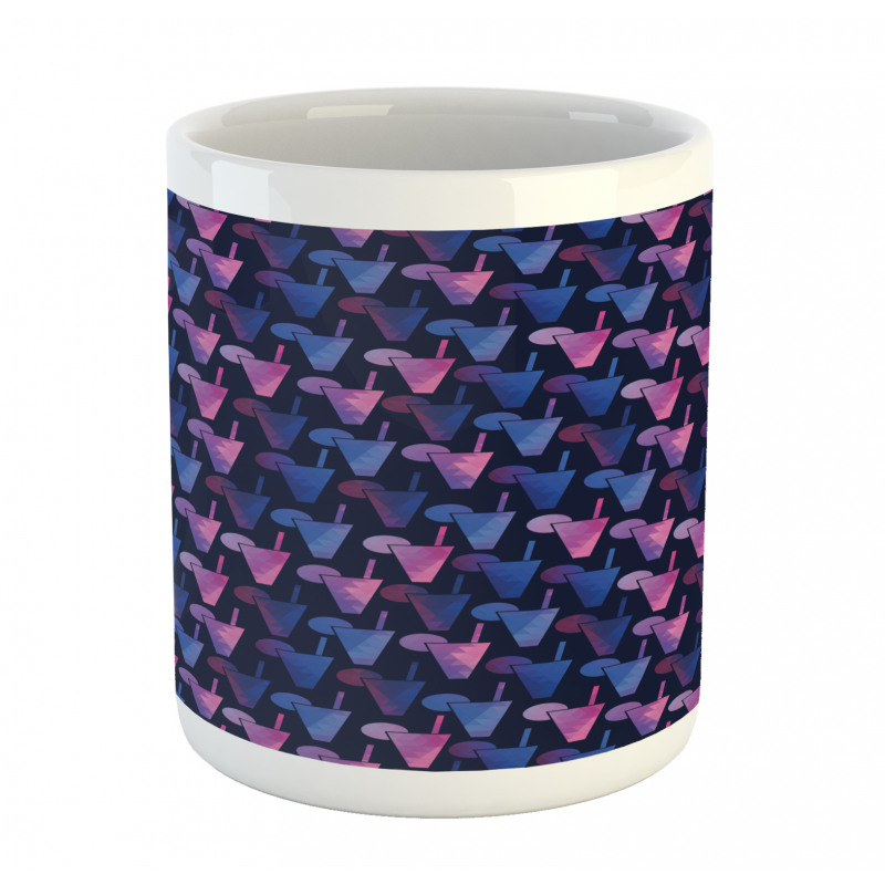 Polygonal Cocktail Art Mug