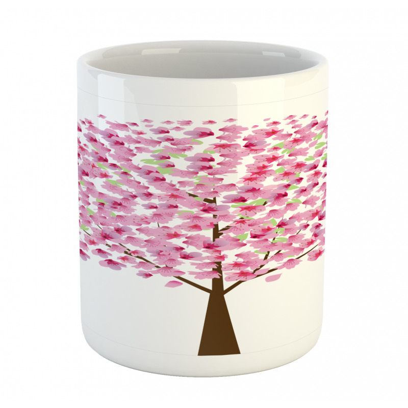 Simple Cherry Tree Blossom Mug