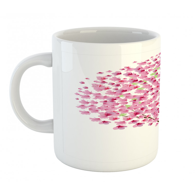 Simple Cherry Tree Blossom Mug