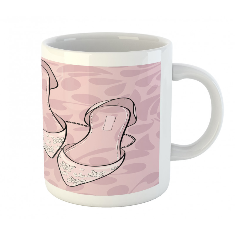 Feminine Clutch Stiletto Mug