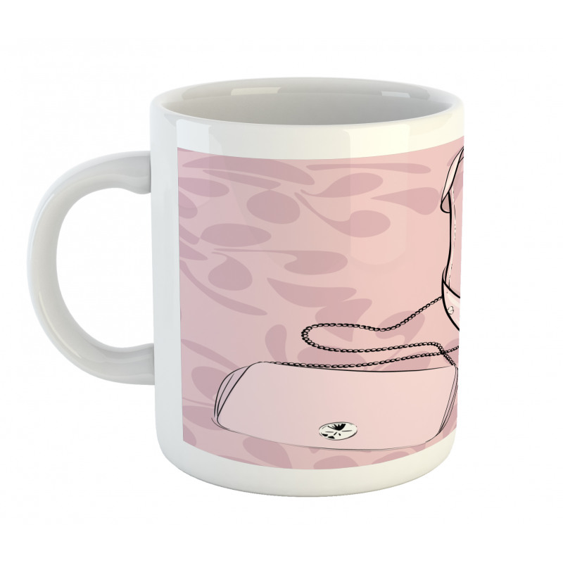 Feminine Clutch Stiletto Mug