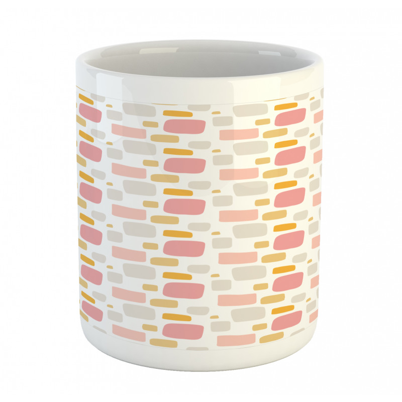 Sketchy Shapes Pastel Tone Mug