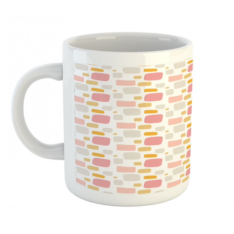 Sketchy Shapes Pastel Tone Mug