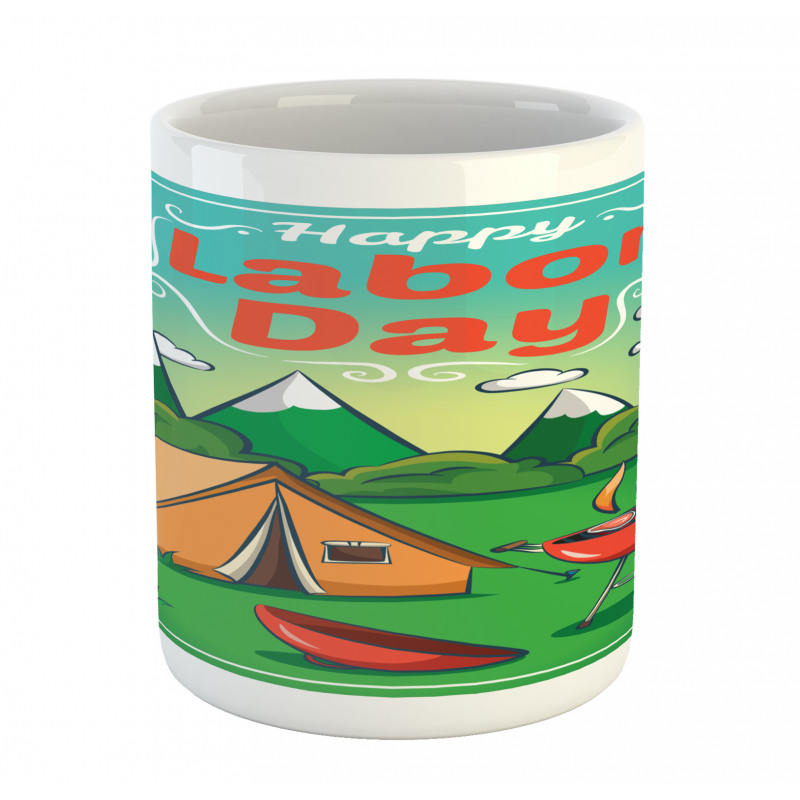 Mountainous Landscape Mug