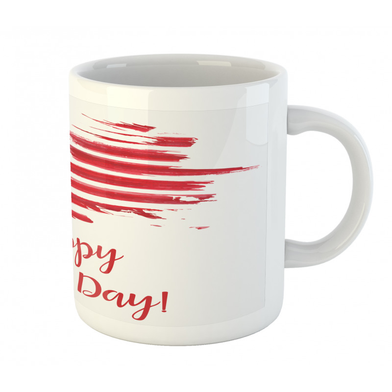 Sketchy Country Flag Mug