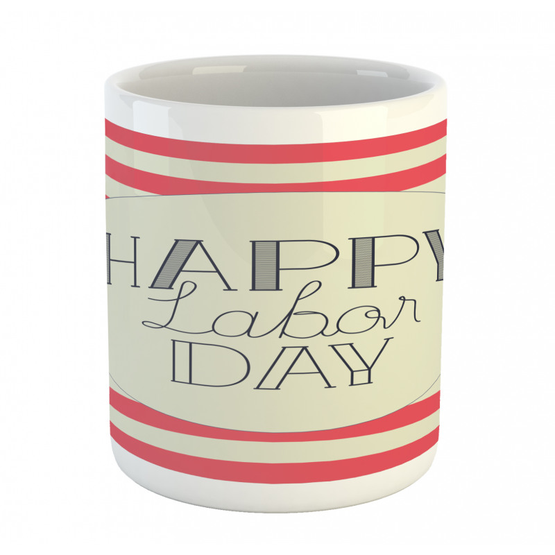 Pastel Tone Emblem Style Mug