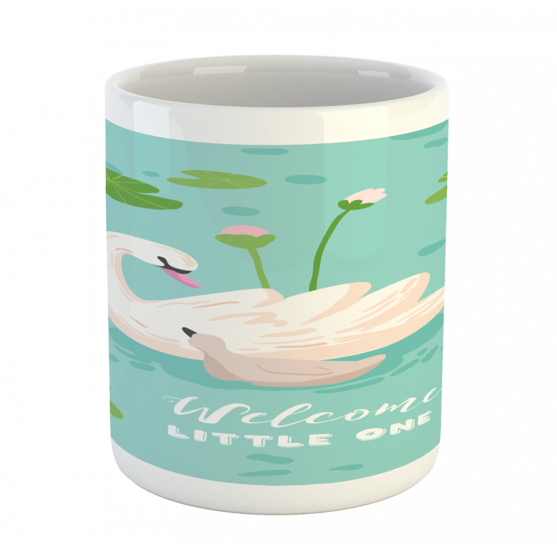 Baby Swan Welcoming Mug