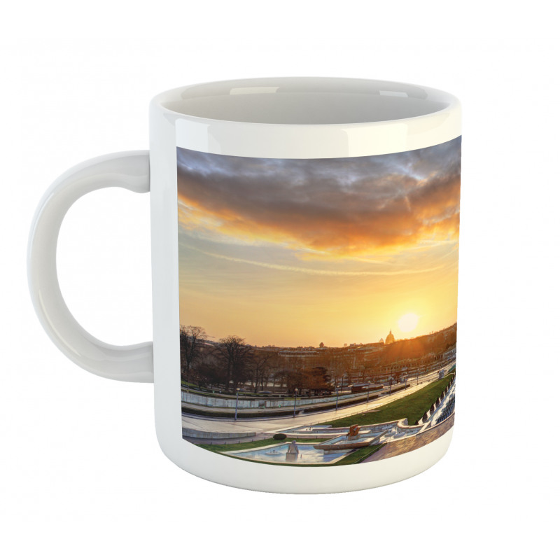 Scenic View Paris Mug