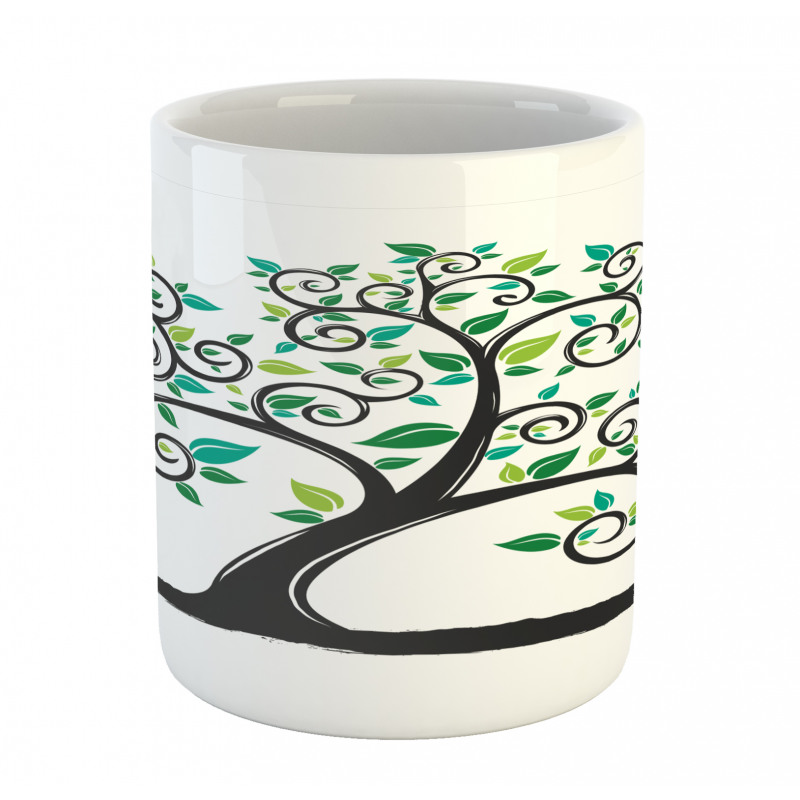 Abstract Minimalist Nature Mug