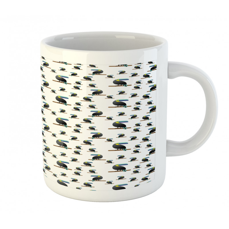 Tropical Toucan Bird Art Mug